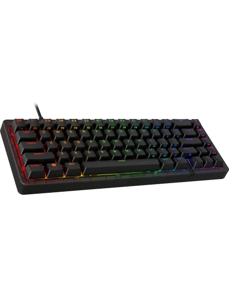 HyperX Origins 2 65 Teclado Mecánico Compacto RGB 8000 Hz switches lineales HyperX