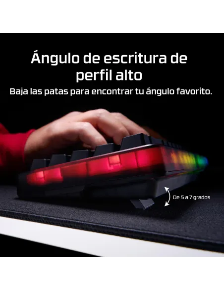 HyperX Origins 2 65: teclado mecánico 65% 8000 Hz