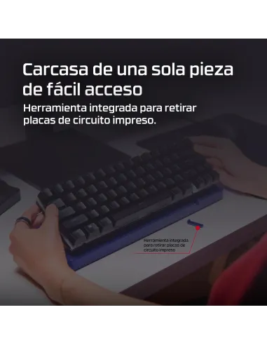 HyperX Origins 2 65: teclado mecánico 65% 8000 Hz