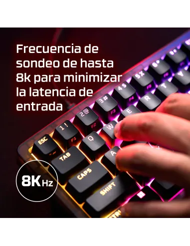 HyperX Origins 2 65: teclado mecánico 65% 8000 Hz