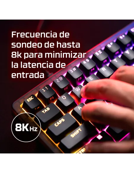 HyperX Origins 2 65: teclado mecánico 65% 8000 Hz
