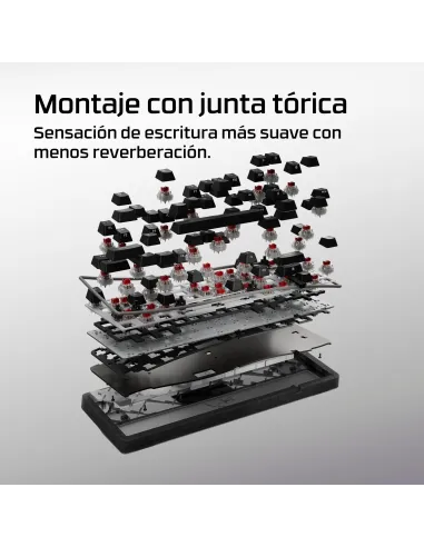 HyperX Origins 2 65: teclado mecánico 65% 8000 Hz