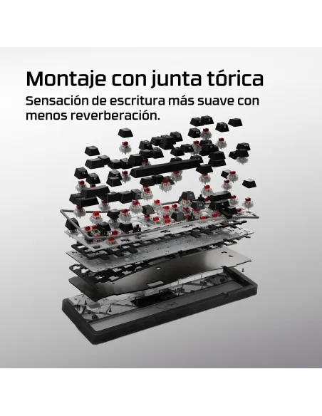 HyperX Origins 2 65: teclado mecánico 65% 8000 Hz