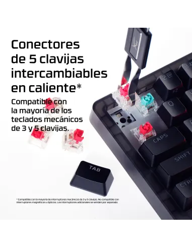 HyperX Origins 2 65: teclado mecánico 65% 8000 Hz