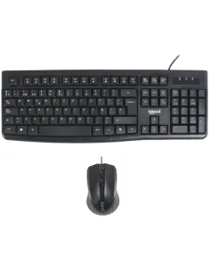Iggual CMK-BUSINESS2 Kit Teclado y Ratón Negro-FTRCTR0233