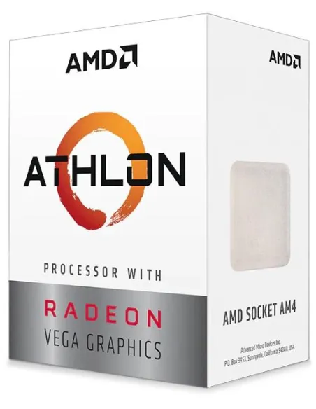 AMD Athlon 3000G: APU AM4 con gráfica Vega 3