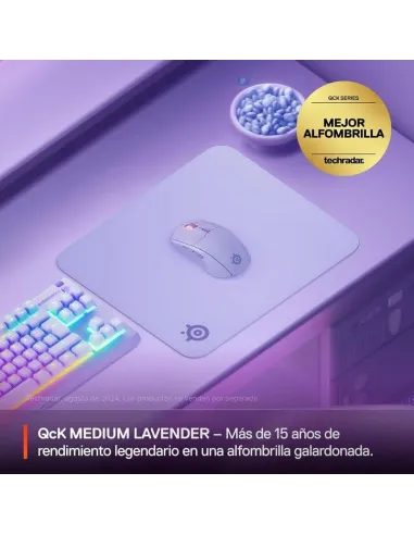 Alfombrilla Gaming SteelSeries QcK M Lavanda