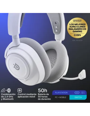 Auriculares Arctis Nova 7P Gen 2 Blanco inalambrico para PS5