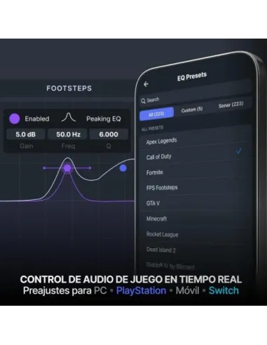 Auriculares Arctis Nova 7P Gen 2 Negro inalambrico para PS5