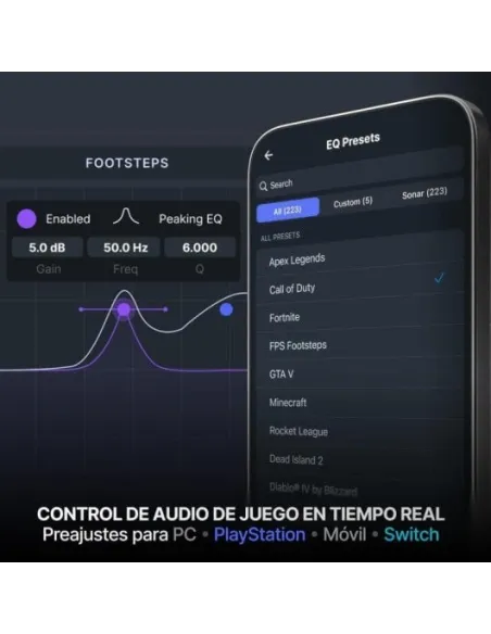 Auriculares Arctis Nova 7P Gen 2 Negro inalambrico para PS5