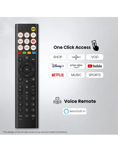 Televisor Hisense 50A6S 50" 4K QLED: HDR10+ y Dolby Vision