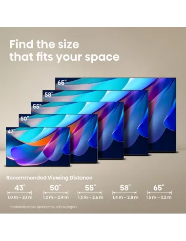 Televisor Hisense 50A6S 50" 4K QLED: HDR10+ y Dolby Vision