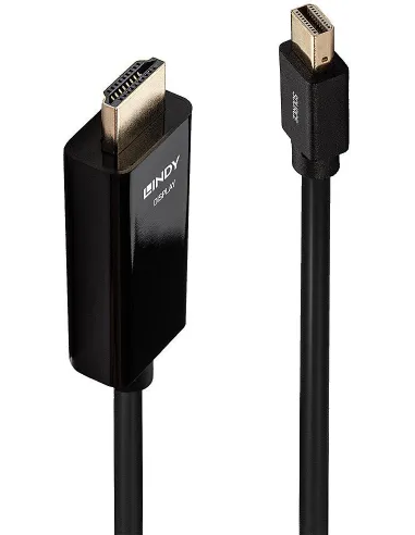 Lindy 36927 Cable Mini DisplayPort a HDMI 2 M (10.2G) Negro