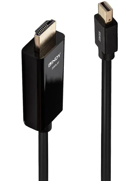Lindy 36927 Cable Mini DisplayPort a HDMI 2 M (10.2G) Negro