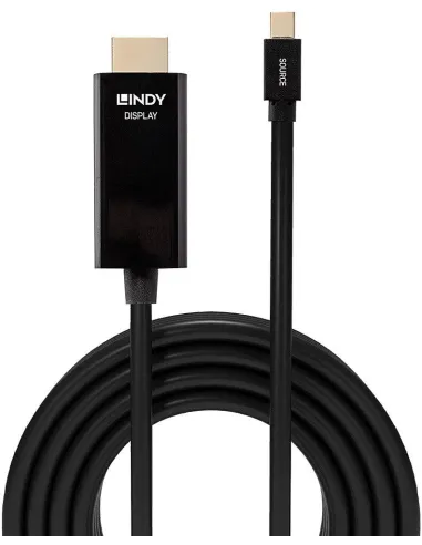 Cable Lindy 36927 Mini DisplayPort a HDMI 2 M 4K 30 Hz