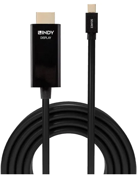 Cable Lindy 36927 Mini DisplayPort a HDMI 2 M 4K 30 Hz