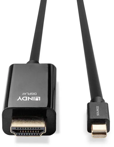 Cable Lindy 36927 Mini DisplayPort a HDMI 2 M 4K 30 Hz