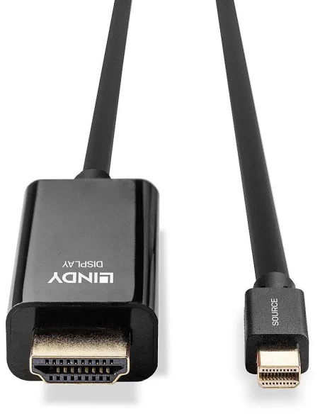 Cable Lindy 36927 Mini DisplayPort a HDMI 2 M 4K 30 Hz