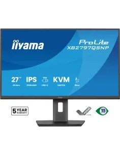 Iiyama ProLite XB2797QSNP-B1 27" QHD IPS 75 Hz con USB-C con Power Delivery 96 W y Switch KVM-1408789
