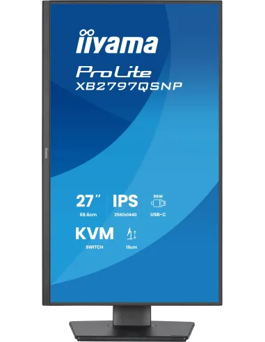 Monitor iiyama ProLite XB2797QSNP-B1: 27" QHD USB-C 96 W
