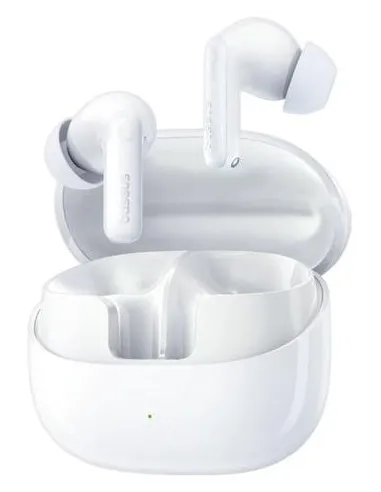 Baseus Bass BP1 Pro Blancos Auriculares Inalámbricos Bluetooth 6.0 con Cancelación de Ruido IP55