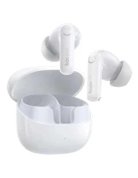 Auriculares TWS Bluetooth 6.0 Baseus Bass BP1 Pro Blancos