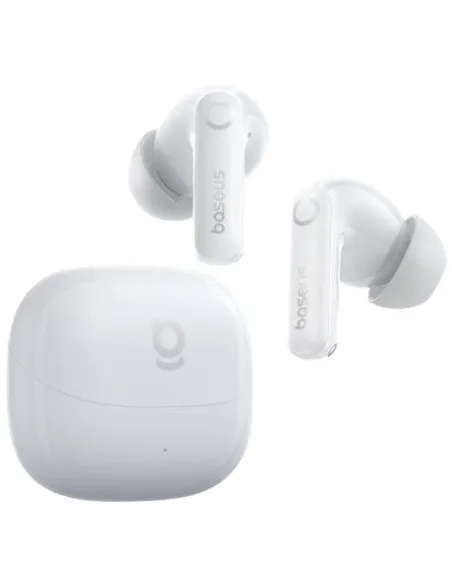 Auriculares TWS Bluetooth 6.0 Baseus Bass BP1 Pro Blancos