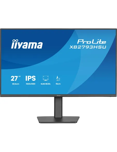 Iiyama ProLite XB2793HSU-B1 27" FullHD 120Hz IPS 1ms Altura USB Altavoces Pivotante