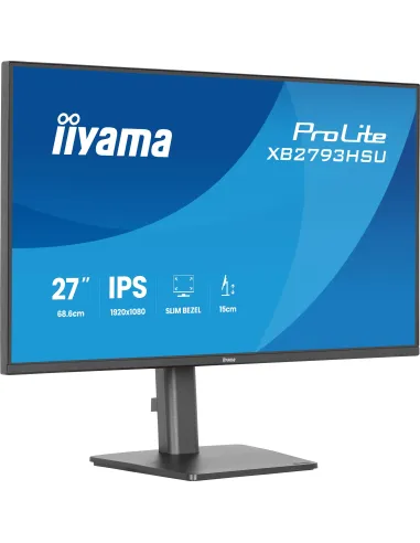 Monitor iiyama ProLite XB2793HSU-B1: 27" IPS Full HD 120 Hz