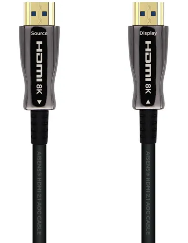 Aisens A153-0520 Cable HDMI 2.1 AOC Ultra Alta Velocidad 40M 8K Negro