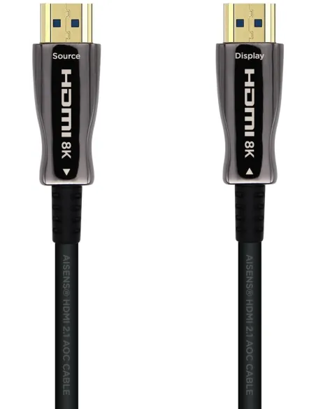 Aisens A153-0520 Cable HDMI 2.1 AOC Ultra Alta Velocidad 40M 8K Negro