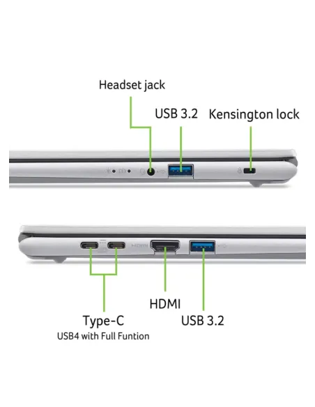 Portátil Acer Aspire Go 15 AG15-72P-71ZQ con W11 Home