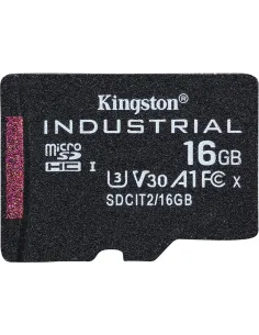 Kingston Industrial microSDHC 16GB U3 V30 A1 sin adaptador Sin Adaptador-1350588