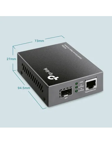 TP-Link MC220L: conversor Gigabit RJ-45 a SFP