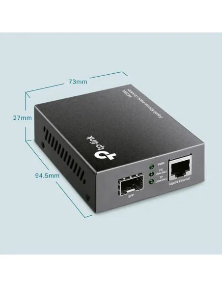 TP-Link MC220L: conversor Gigabit RJ-45 a SFP