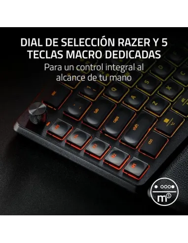 Razer Pro Type Ergo: teclado split con macros y dial