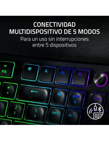 Razer Pro Type Ergo: teclado split con macros y dial