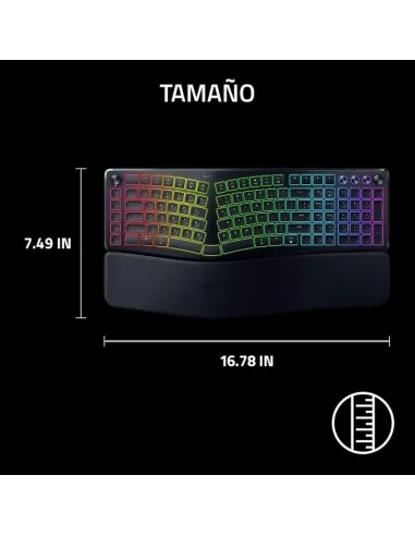 Razer Pro Type Ergo: teclado split con macros y dial