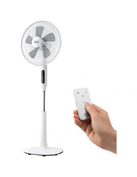 Ventilador de pie Black & Decker BXEFP50E con mando