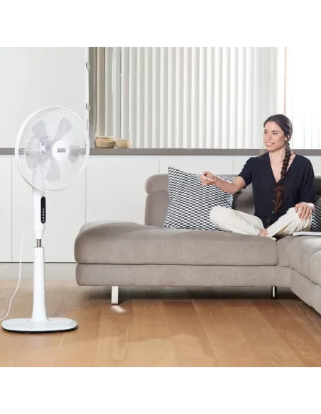 Ventilador de pie Black & Decker BXEFP50E con mando