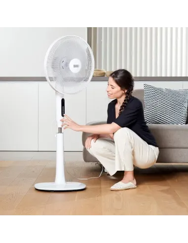 Ventilador de pie Black & Decker BXEFP50E con mando
