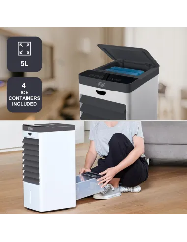 Black & Decker BXAC7E: climatizador evaporativo de 7 litros