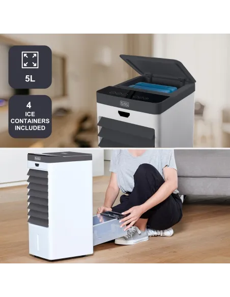 Black & Decker BXAC7E: climatizador evaporativo de 7 litros