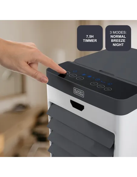 Black & Decker BXAC7E: climatizador evaporativo de 7 litros