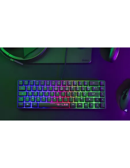 THE G-LAB Keyz Hydrogen: teclado gaming 60% USB