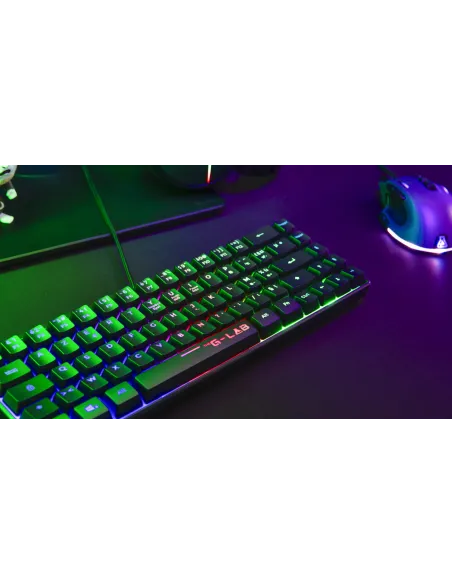 THE G-LAB Keyz Hydrogen: teclado gaming 60% USB