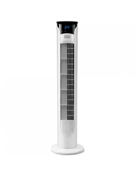Black & Decker BXEFT48E Ventilador de Torre Digital 45W Blanco