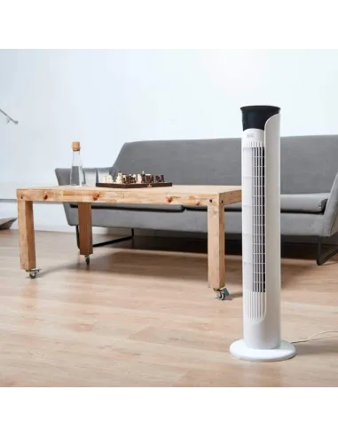 Ventilador de torre Black & Decker BXEFT48E de 81 cm blanco