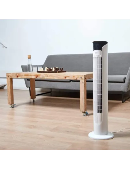 Ventilador de torre Black & Decker BXEFT48E de 81 cm blanco