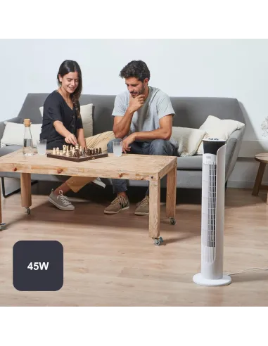Ventilador de torre Black & Decker BXEFT47E de 45 W
